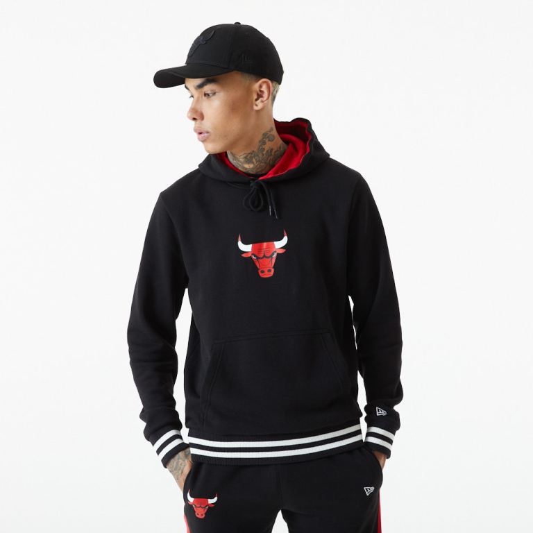 Ropa New Era Nba Negros - Chicago Bulls NBA Varsity 09563NOGE